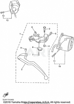 HANDLE SWITCH LEVER