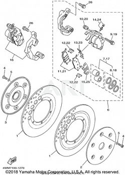 FRONT BRAKE CALIPER