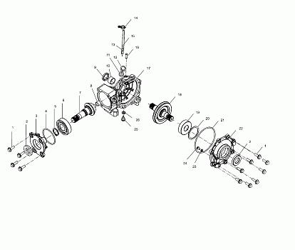 FRONT HOUSING - A00CH50AK (4954805480D001)