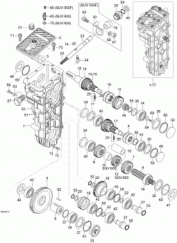 Transmission , 550F SUV