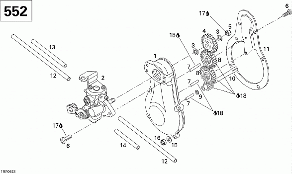 Oil Pump 552