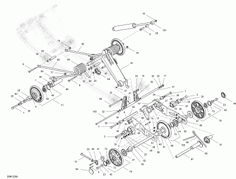 Rear Suspension Rear Arm And Shock