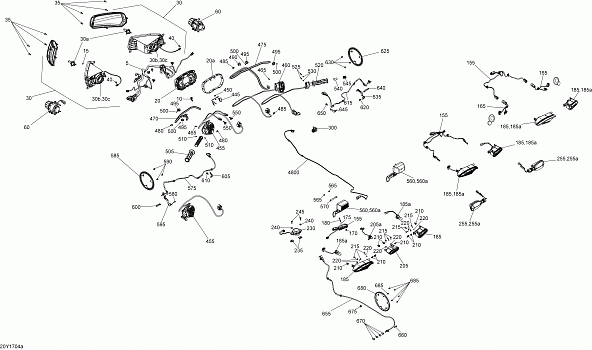 Electrical System - Upper - Package STD-S