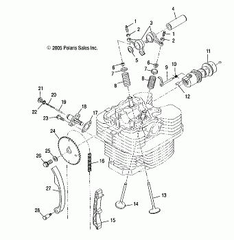 INTAKE and EXHAUST - A03CD32AA/AB/AC/FB (4999201699920169D03)