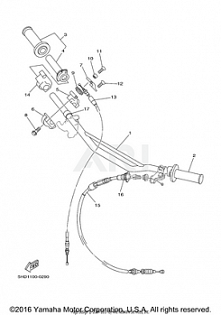 STEERING HANDLE CABLE