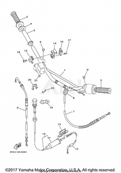 STEERING HANDLE CABLE