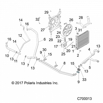 ENGINE, COOLING SYSTEM - R20MAA57L7 (C700013)