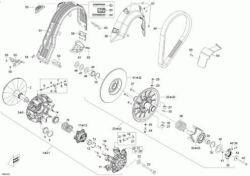 Pulley - 1200 4-TEC