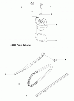 ENGINE, TENSIONER, CAM CHAIN - R14VA17AA/AF (49RGRTENSIONER09RZR170)