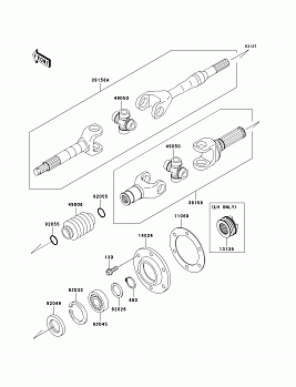 Drive Shaft-Rear