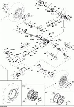 Drive System, Front XT