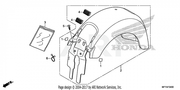 REAR FENDER (1)