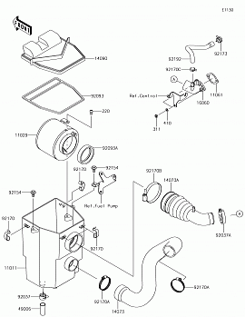 Air Cleaner(MHF-MJF)(US)