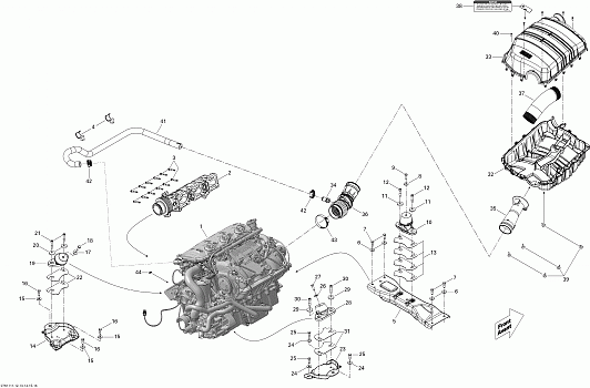 Engine And Air Intake Silencer