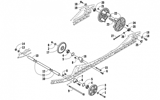 IDLER WHEEL ASSEMBLY