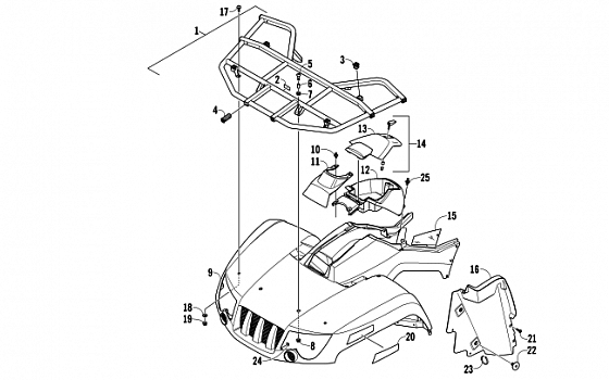 FRONT BODY PANEL ASSEMBLY