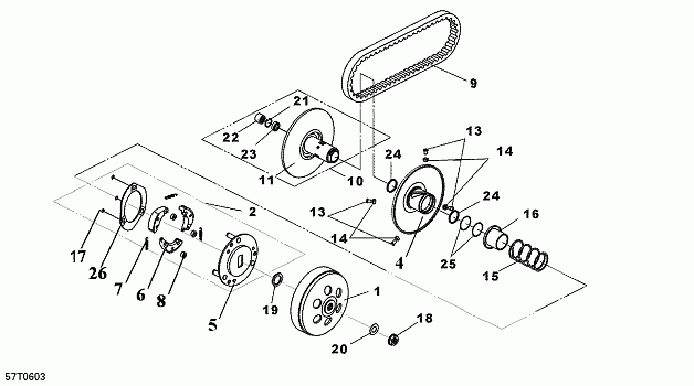 Driven Pulley