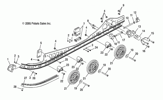 RAIL MOUNTING - S06PT7HS (4997539753B10)