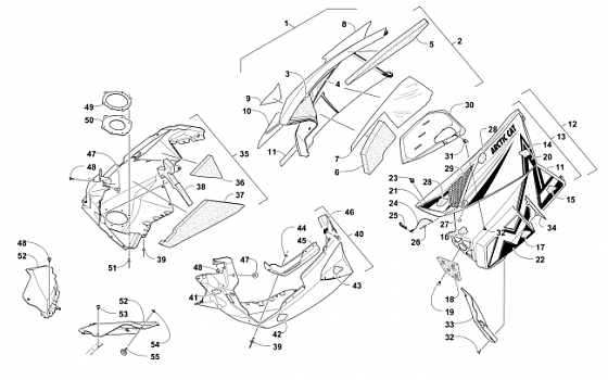 SKID PLATE AND SIDE PANEL ASSEMBLY