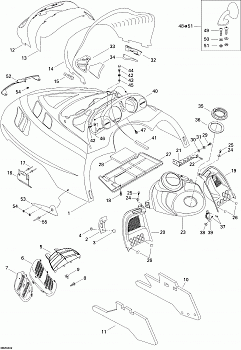 Cab, Console (MX Z)