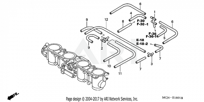 THROTTLE BODY (TUBING)