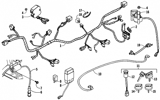 ELECTRICAL AND WIRING HARNESS ASSEMBLY