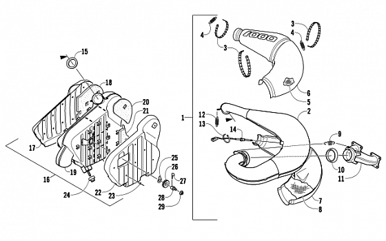 EXHAUST ASSEMBLY