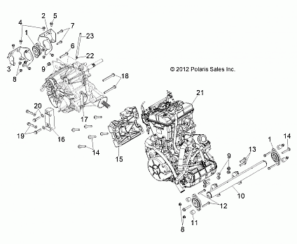 ENGINE, TRANSMISSION MOUNTING - Z14JT87AD/9EAO/9EAOL/9EAL (49RGRENGINEMTG13RZRXP4)