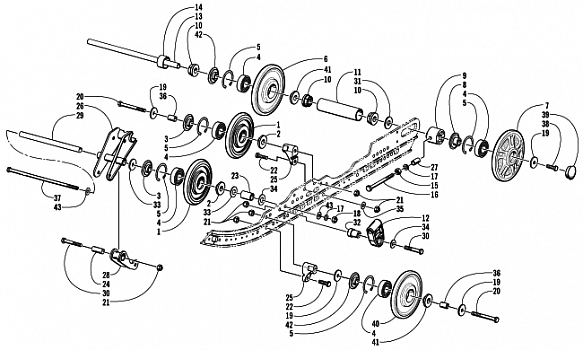 IDLER WHEEL ASSEMBLY