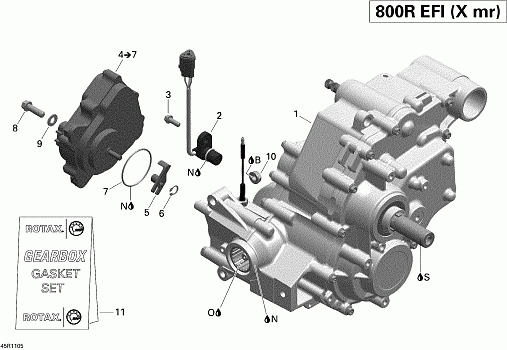 Gear Box Assy and 4x4 Actuator