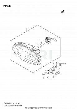 REAR COMBINATION LAMP (LT-A750X L2 E33)