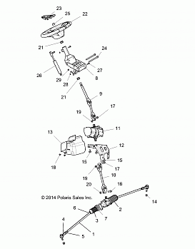 STEERING, STEERING ASM. - Z17VFE92AK/AM/AB (49RGRSTEERING151000)