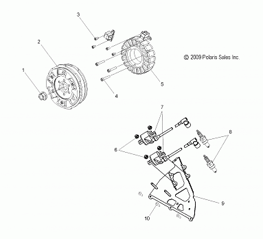 ELECTRICAL, IGNITION SYSTEM - S12BF6NSA/NSL (49SNOWMAGNETO10PR)