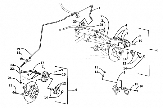 HYDRAULIC BRAKE ASSEMBLY