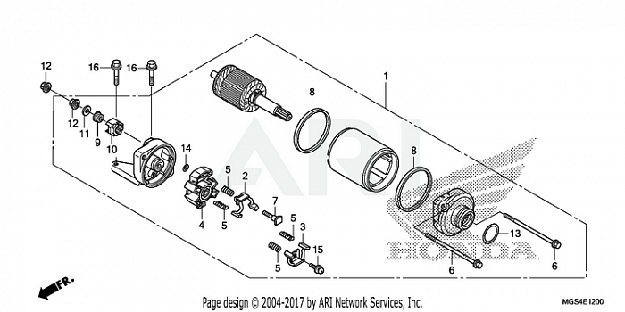 STARTING MOTOR