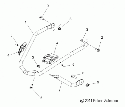 BODY, BUMPER, FRONT - S12CG6GSA/GSL/GEL (49SNOWBUMPER12800PRMK)