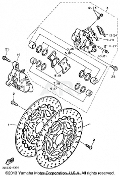 FRONT BRAKE CALIPER