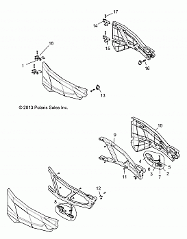 BODY, DOORS, FRONT - Z146T1EAM/EAW (49RGRDOOR14RZR1000)