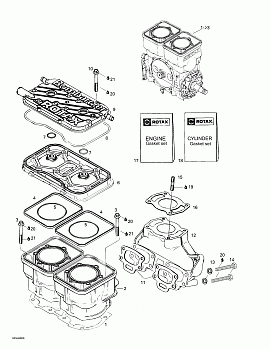 Cylinder, Exhaust Manifold