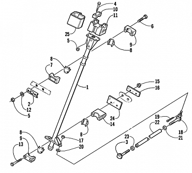 STEERING POST ASSEMBLY