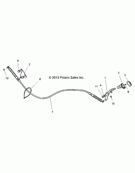 DRIVE TRAIN, GEAR SELECTOR - Z14ST1EFX (49RGRGEARSELECT14RZR1000)