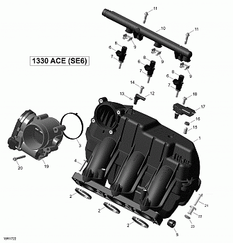 Air Intake Manifold and Throttle Body