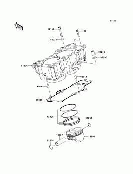 Cylinder/Piston(s)