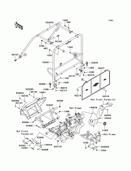 Guards/Cab Frame