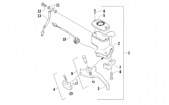 HYDRAULIC BRAKE ASSEMBLY