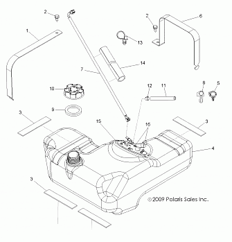 BODY, FUEL TANK - R10XH76AA (49RGRFUEL10RZRS4)