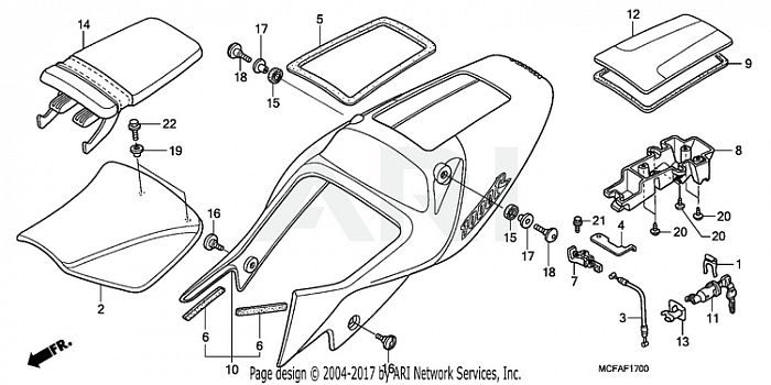 SEAT + SEAT COWL