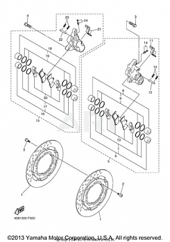 FRONT BRAKE CALIPER