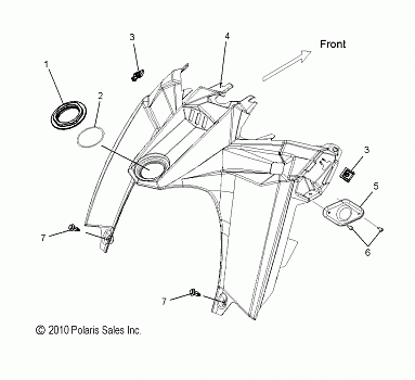 BODY, CONSOLE - S15CL6/CW6 ALL OPTIONS (49SNOWCONSOLE11PRMK)