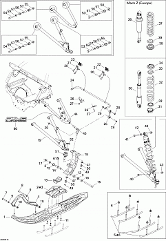 Front Suspension And Ski